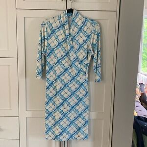 J. McLaughlin Mid Length Wrap Front Dress
